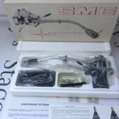 A boxed SME 3009 series 2 pick up arm (improved version) with instructions and fittings.