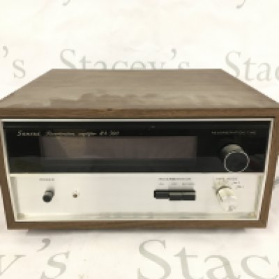 A boxed Sansui RA-500 reverberation amplifier. Comes with operating manual.