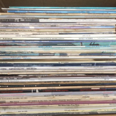 Two boxes of jazz LPs by various artists including Stan Getz, Lester Young, Charlie Byrd and many more.