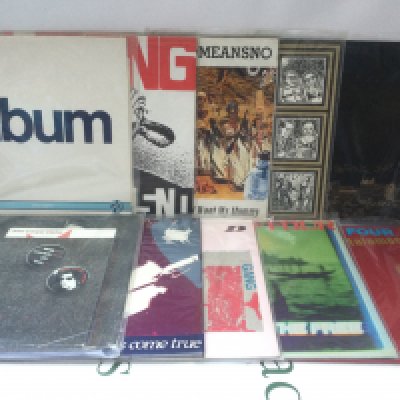 Ten punk and post punk LPs by various artists including PiL, Gang Of Four and others.