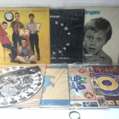 Seven 12" singles by The Soup Dragons.