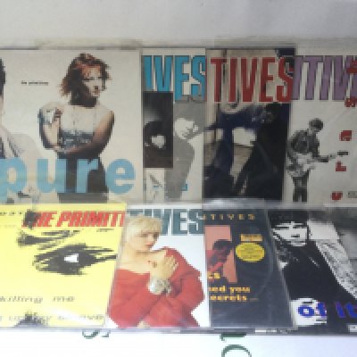 Three LPs and six 12" singles by The Primitives including coloured vinyl and a picture dsc.