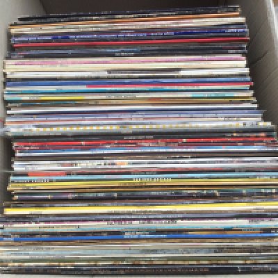 Two boxes of LPs and 12" singles by various artists including The KLF, Communards, Freez and many more.