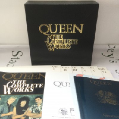 A Queen - The Complete Works 14LP box set complete with inserts.