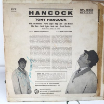 A signed Tony Hancock LP, no COA.