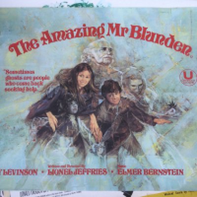 Four film posters comprising The Amazing Mr Blunden, Bedknobs And Broomsticks, a framed and glazed You Can't Sleep Here and Emil And The Detectives,