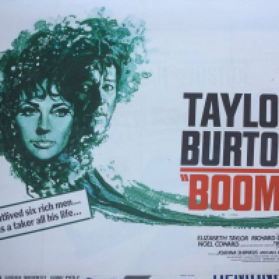 A collection of film posters comprising