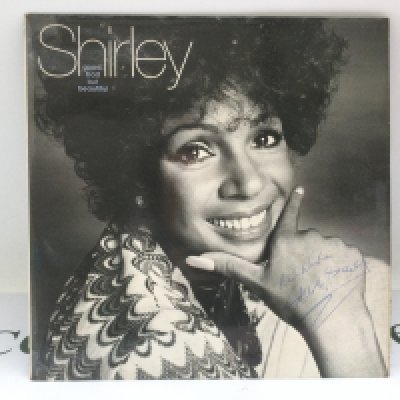 A signed Shirley Bassey 'Good, Bad But Beautiful' LP. No COA.