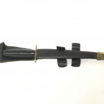 A Fairbairn Sykes style commando dagger, 17cm long blade. 33cm long in total. This lot cannot be posted