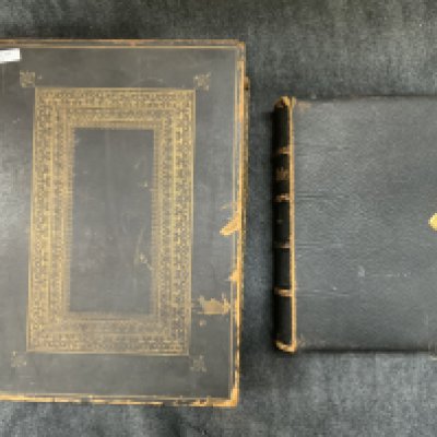 2 Antique Bibles. (D) NO RESERVE