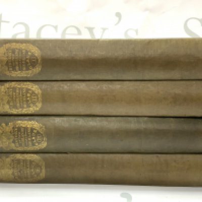History of the Highlands and of the Highland clans, in 4 Volumes, by James Browne LLD, green cloth bound with gold spine titles. NO RESERVE