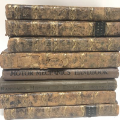 Works of Alexander pope 1777, Ransomes History of England and the motor mechanics handbook. Postage category B