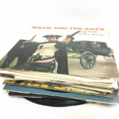 A Collection of singles, including Depeche Mode, ELO, soft cell etc. postage category B. NO RESERVE