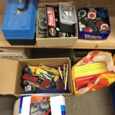 A large collection of vintage Meccano. This lot cannot be posted. NO RESERVE