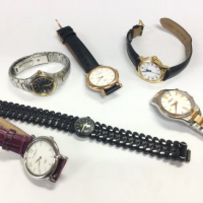 A collection of watches including Links, Raymond Weil etc. postage category A