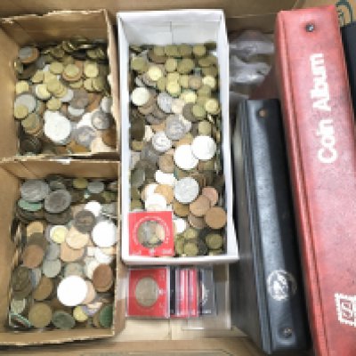 A Large Collection Of Predominantly British Pre Decimal Coinage- Approximately 15KG.
