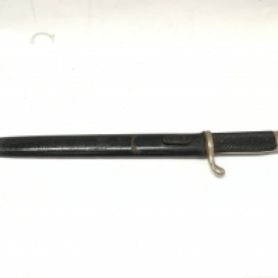 A Third Reich German K98 Dress Bayonet , 40cm total length , blade 28cm long.