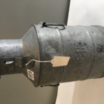 A German Third Rich galvanised metal water carrier.