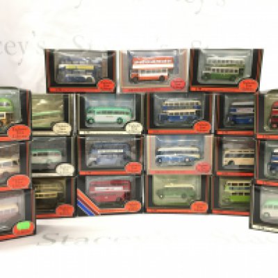 A Collection of Boxed Exclusive First Editions Buses.
