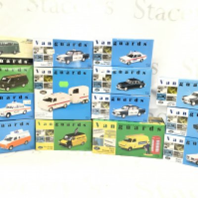 A Collection Of Boxed Vanguards Mostly Police.