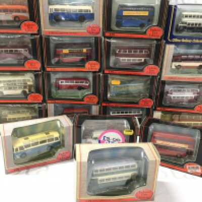 A Collection Of Boxed Exclusive First Editions Buses.