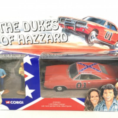 A Boxed Corgi The Dukes Of Hazzard Dodge Charger #CC05301.