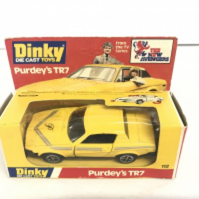 A Boxed Dinky Toys Purdeys TR7.