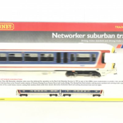 A Boxed Hornby 00 Gauge Network Suburban Train #R 2001A.