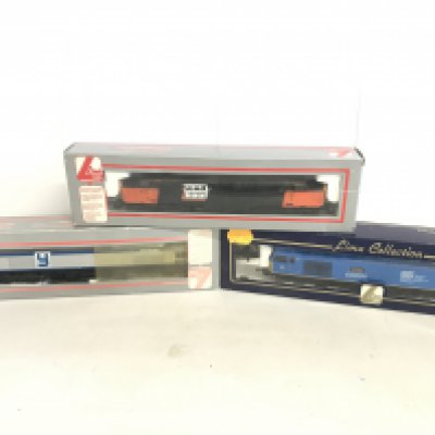 3 X Boxed Lima 00 Gauge Locomotives.