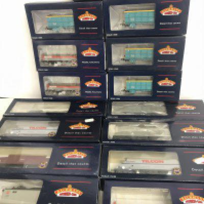 A Collection Of Boxed Bachmann 00 Gauge Rolling Stock.