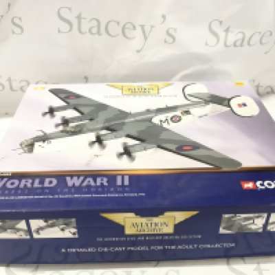 A boxed Corgi Aviation Archive model plane featuring AA34005 Liberator. No reserve