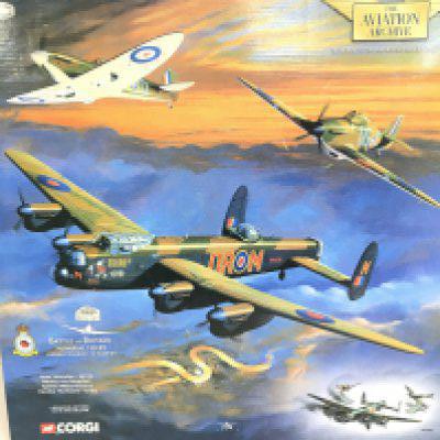 A Boxed Corgi Aviation Archive Battle Of Britain Memorial Flight Set #AA32602. 1/72 Scale.