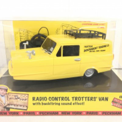 A Boxed Only Fools And Horses Radio Controlled Trotters Van.