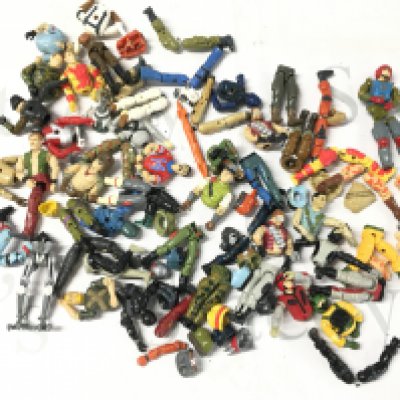 A Collection of G.I Joe Figures. All in Need Of Repair. No Reserve.