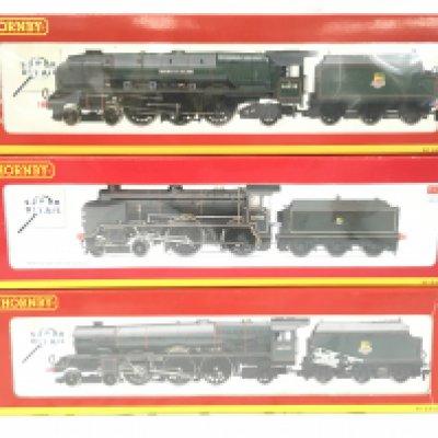 3 X Boxed Hornby 00 Gauge Locomotives. A BR Duchess Class #R2231. A Schools Class Locomotive #R2844X And A Princess Class #R2226.