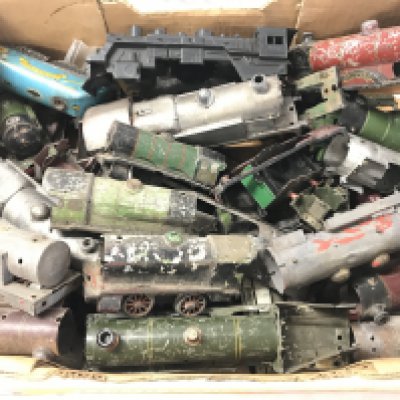 A Collection of 0 Gauge Locomotives. Wagons And Track, ideal For Spare Parts/Repairs etc.(4).
