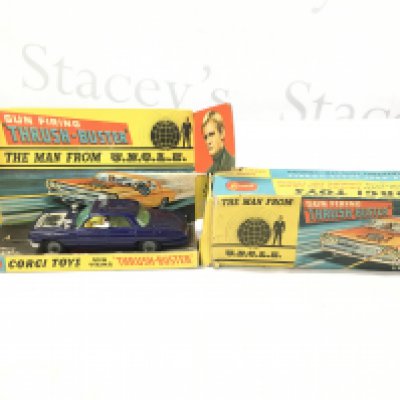 A Boxed Corgi Thrush-Buster #497. No Ring and Box Is Worn.