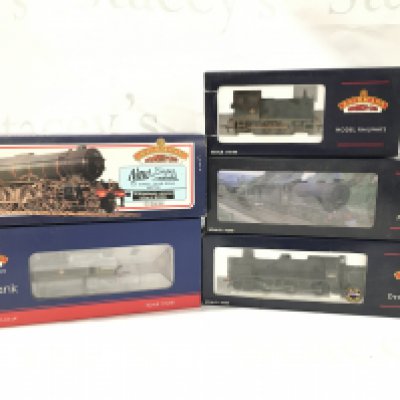 5 Boxed Bachman 00 Gauge Locomotives.
