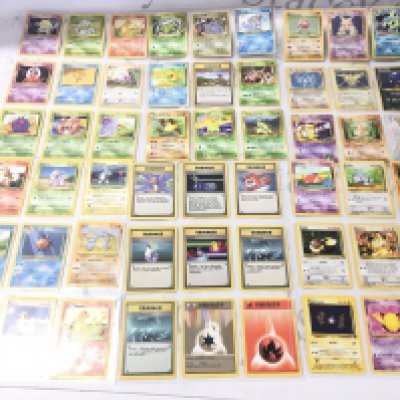 A Collection of Vintage Pokemon Cards.