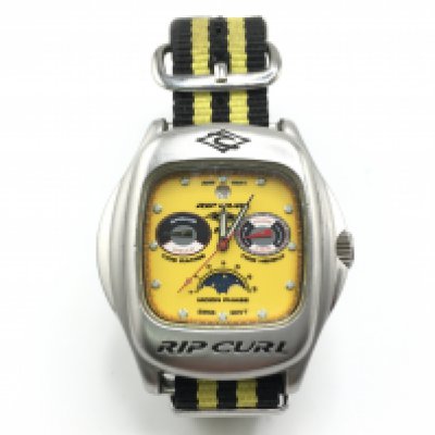 A rip curl tide master moon phase wrist watch. Seen running. Postage B