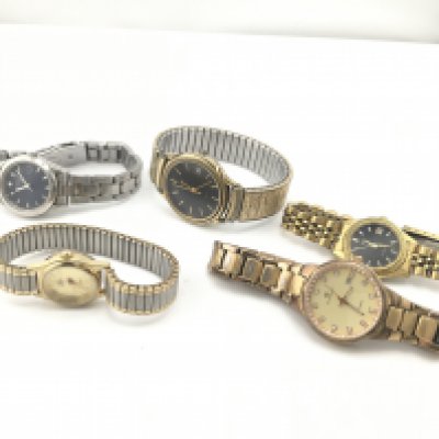 A Collection of watches including Citizen, H. Samuel, Accurist, Rio, Sekonda. Postage category B