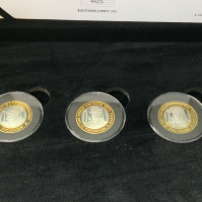 D-Day leaders &pound;2 Silver proof coin set (b)