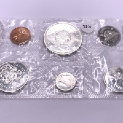 A small collection of Canadian silver coinage (A)