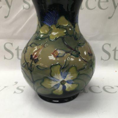 A Moorcroft Hyericum Rachel Bishop vase 25 cm .