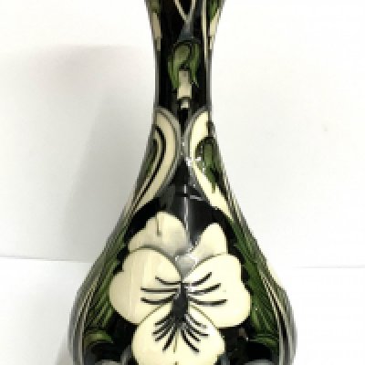 Moorcroft 'Harlequinade' vase by Emma Bossons 2003, vase, 23.5cm high (D)