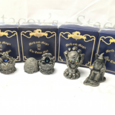 A Collection Of Boxed Myth And Magic By The Tudor Mint.
