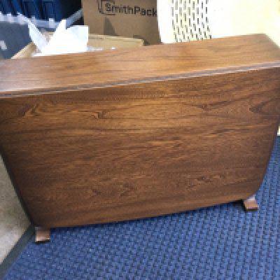 A mid 20th century Ercol drop leaf table , dimensions 70x100xx46cm