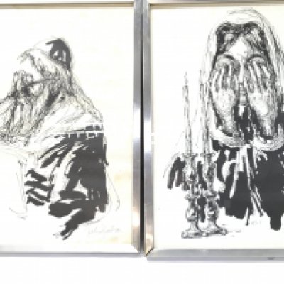 3 Signed And Framed Lithograph Prints by Felix Fabian. Approx Size 38CM X 45CM. (3).