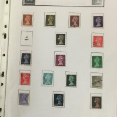 A collection of stamp albums and stock books containing mainly Elizabeth II stamps some empty albums and loose sheets. NO RESERVE