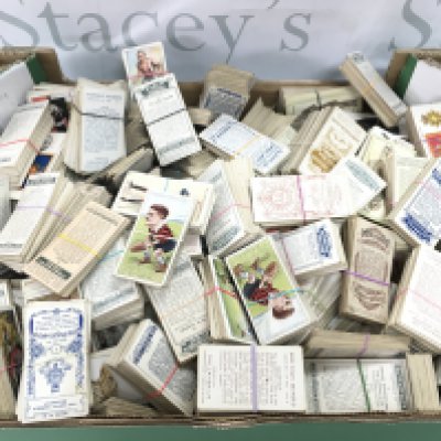 A large amount of Players Gallagher Carreras etc cigarette cards in excess of 1000. Postage B